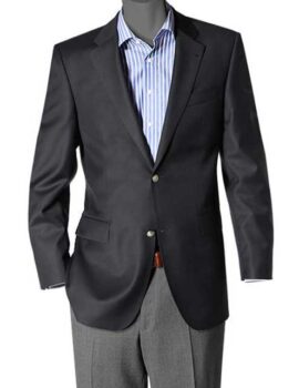 Digel Navy Pure Wool Blazer .Modern Fit .