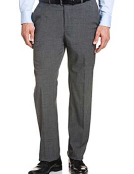 Bruhl Mid Grey Medium Weight Wool Mix Trousers