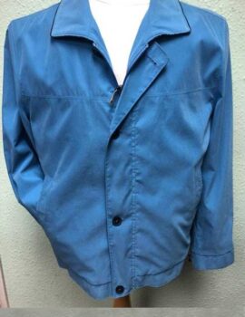 Jupiter of Germany Light Blue Casual Zipped Jacket. Size 48″ Left