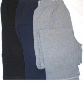 Tracksuit Bottoms. Straight Cut Hem. Black, Navy or Grey.