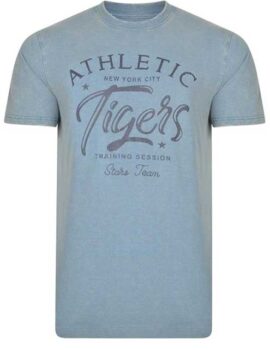 Kam Jeanswear Denim Short Sleeve US inspired Logo Tee Shirt. Large Sizes available.