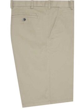 Douglas and Grahame Beige Cotton Stretch Short..