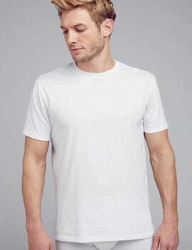 Jockey White Round Neck T-Shirt. Limited Sizes. Clearance