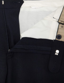 Douglas and Grahame Prestige Black Formal Stretch Waistband Formal Trousers.