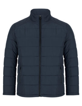Daniel Grahame Navy Waist Length Zipped Quilted Casual Jacket. Modern Fit. Size 44″ Left