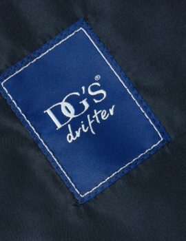 Daniel Grahame Navy Waist Length Zipped Quilted Casual Jacket. Modern Fit. Size 44″ Left