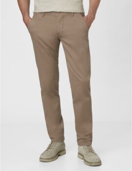 Redpoint Beige/Sand Stretch Cotton Chino Trousers.