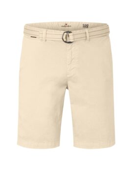 Redpoint Beige Stretch Cotton Chino Shorts.