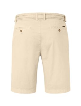 Redpoint Beige Stretch Cotton Chino Shorts.