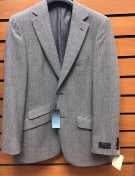 Douglas Black and White Patterned Pure Wool Jacket. Size Regular 38