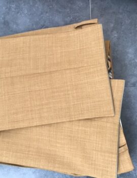 Meyer Tan Colour Chambray Look Stretch Trouser