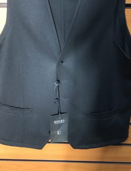 Digel Black Waistcoat. Size 40” ( continental 50).