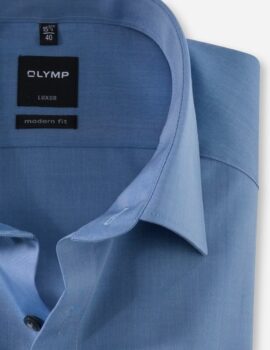 Olymp Modern Fit Non Iron Chambray Cotton Shirt