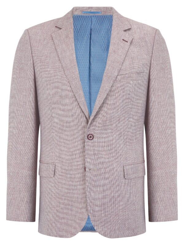 Douglas Pink Linen Blend Murcia Jacket. Larger Sizes Only!