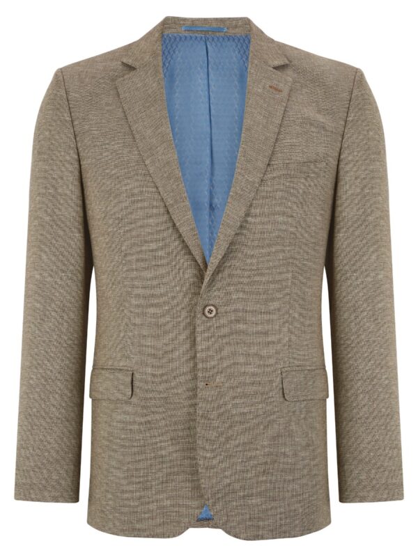 Douglas Beige Murcia Linen Blend Jacket. Larger Sizes Only!