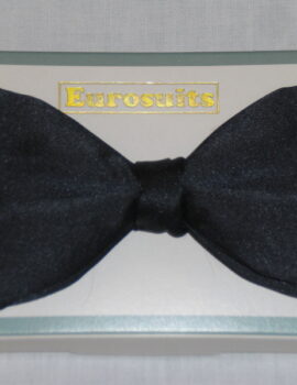 Black Ready Tied Bow Tie. Available in Larger Sizes as Well.