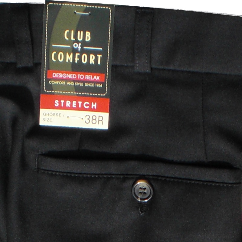 Club of Comfort Lightweight Trousers Black