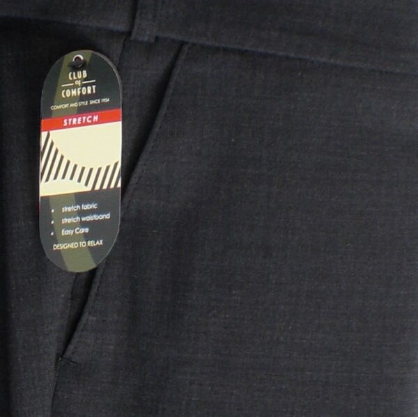 Club of Comfort Lightweight Trousers Charcoal