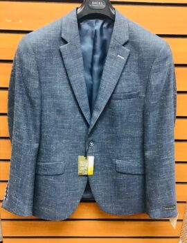 Daniel Grahame Blue Linen Blend Jacket . Size Reg.40” Only.