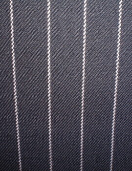 Scott Navy Chalkstripe Suit. Contemporary Fit. size 38″ Regular Available