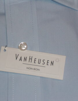 Van Heusen Extra Long Sleeve Blue Shirt. Size 16″ and 17″