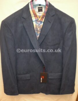 Atelier Torino French Blue Skintex Single Breasted Jacket