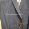 Atelier Torino French Blue Skintex Single Breasted Jacket