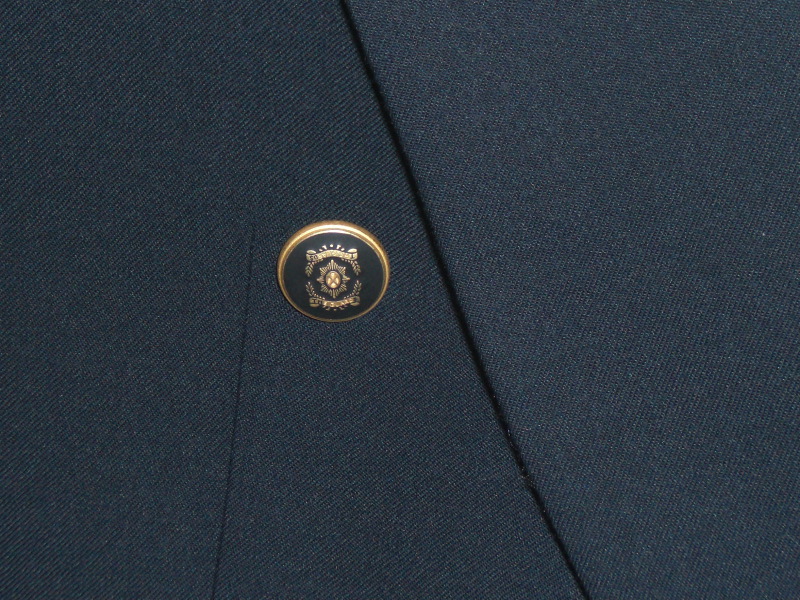 Ferkinghoff of Germany Navy Double Breasted Blazer