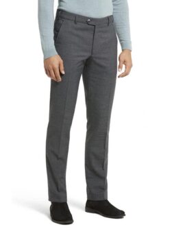 Meyer Charcoal Grey Hounstooth patterned Trousers.Size 42” and 46” Left