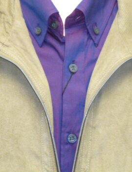 Canson Of Denmark Beige Lightweight Casual Zipped Jacket. 40″ and 46″ chest.